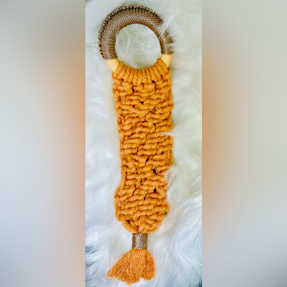Macrame Earing Holder